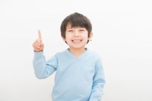 笑顔の子供
